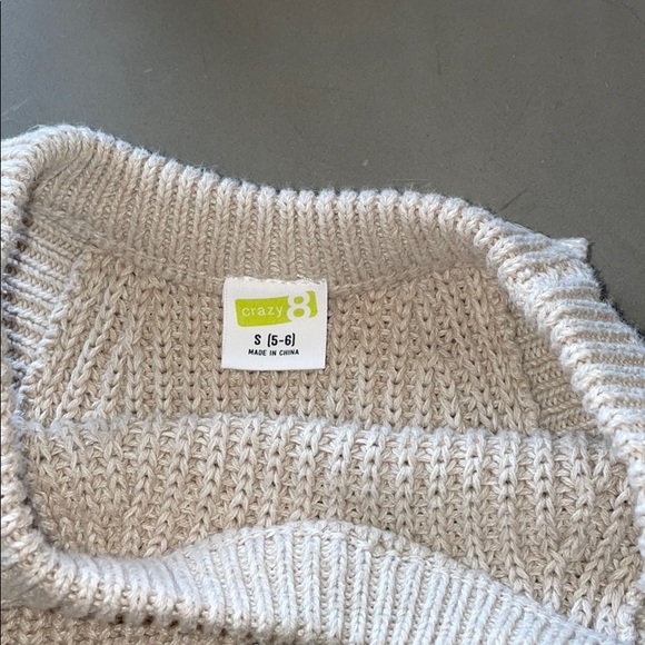 Girls Tan Sweater Tank - Picture 2 of 3